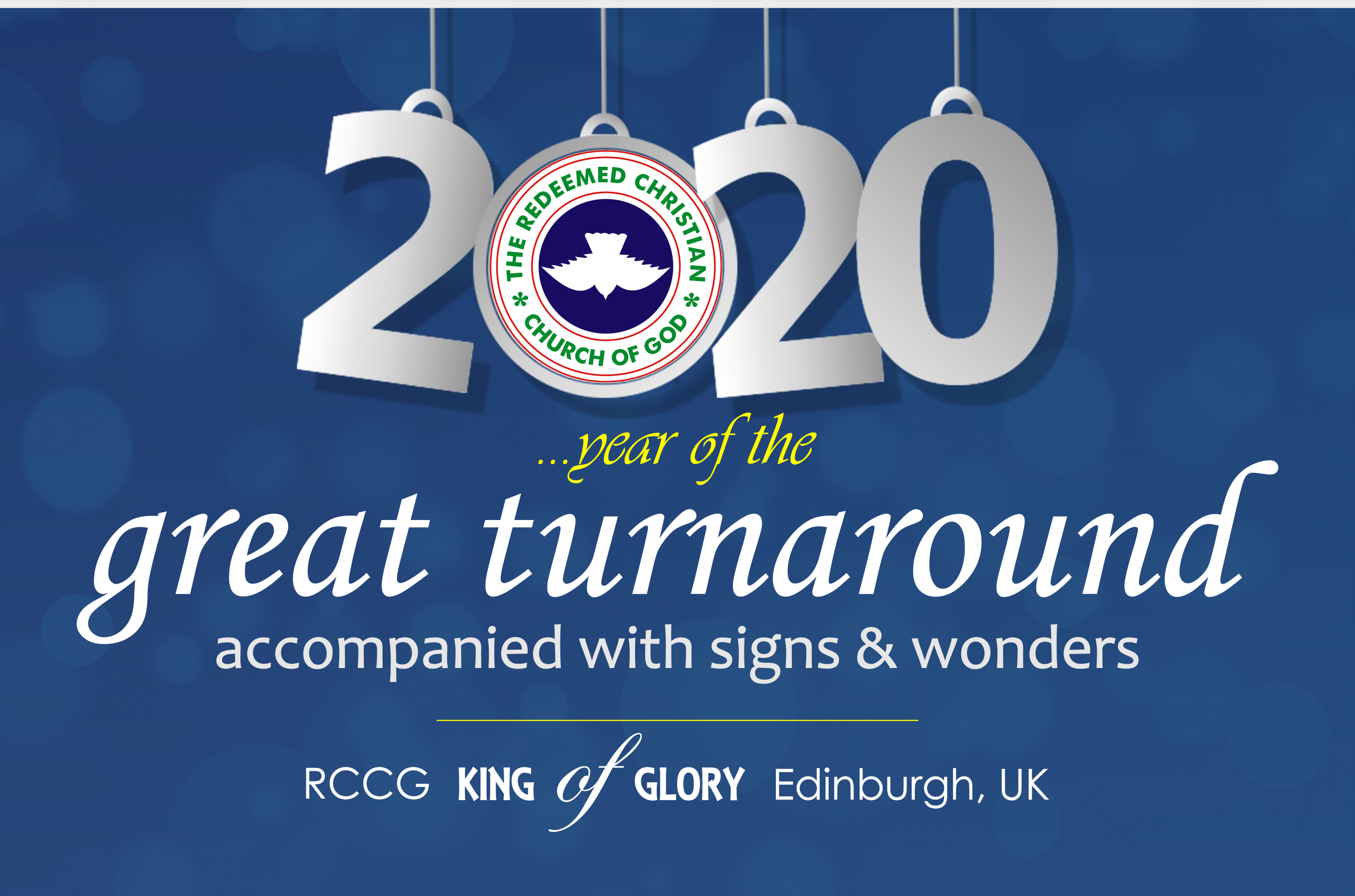 Year of a great turnaround accompanied with signs and wonders