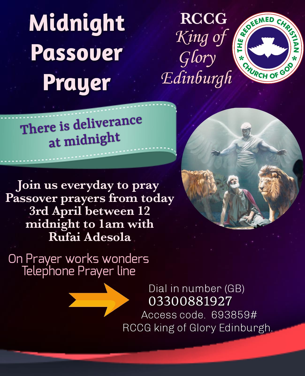 Midnight Passover Prayer